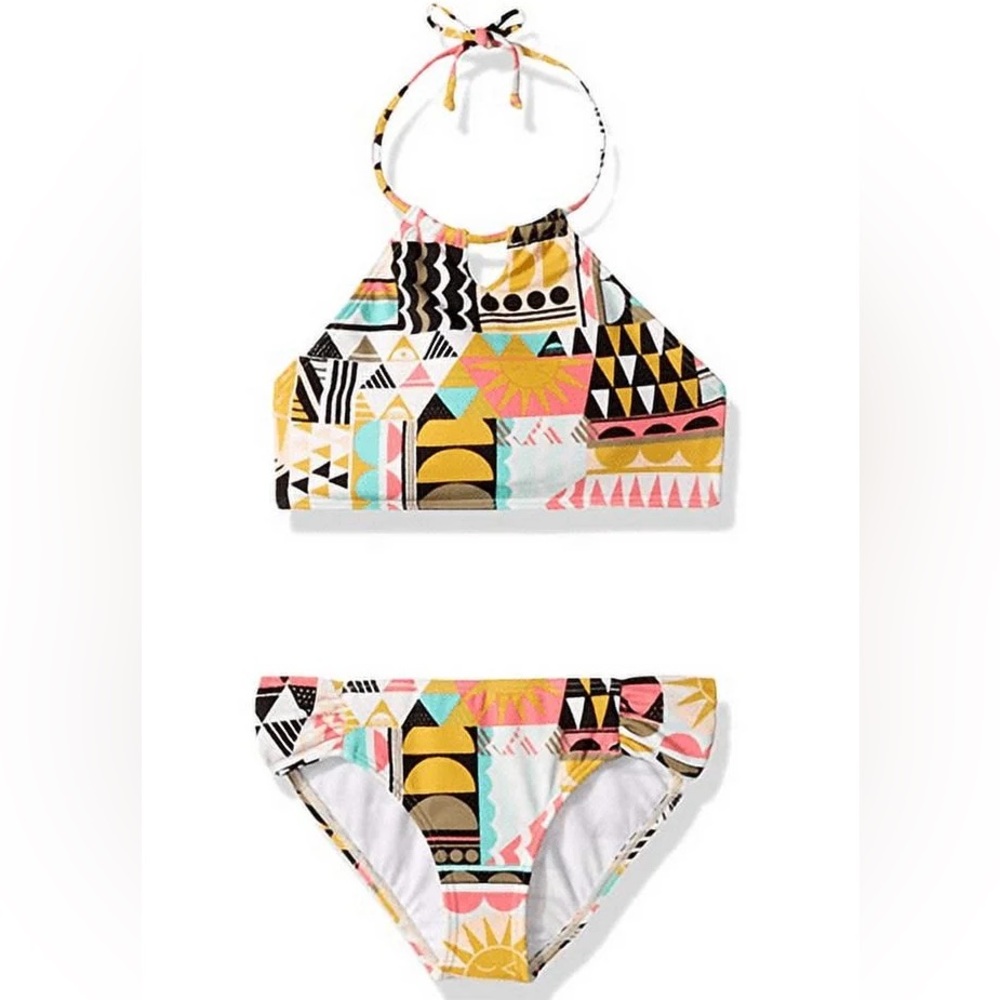 Billabong Girls high neck Mod Love Bikini set - NEW WITH TAG - size 8